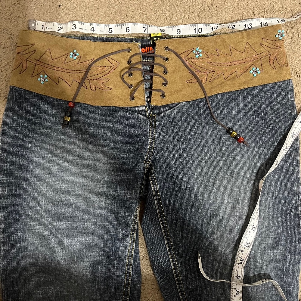 Vintage Western Low Rise Bootcut Dollhouse Jeans